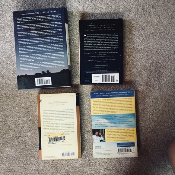 Novel Lot Stegner Crossing to Safety Crane Wife Patrick Ness Longest Night + one - Picture 2 of 3